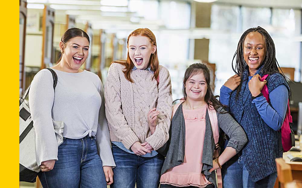 happy students