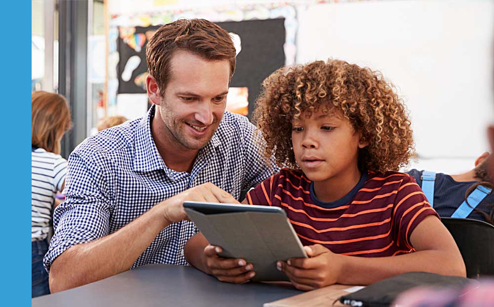 teacher and student